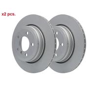X2 PCS REAR BRAKE DISC ROTORS SET L&R SIDES 24.0120-0178.1 ATE I