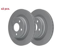 X2 PCS REAR BRAKE DISC ROTORS SET L&R SIDES 24.0120-0244.1 ATE I