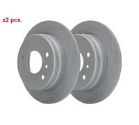 X2 PCS REAR BRAKE DISC ROTORS SET L&R SIDES 24.0308-0111.1 ATE I