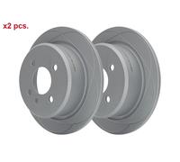 X2 PCS REAR BRAKE DISC ROTORS SET L&R SIDES 24.0310-0150.1 ATE I