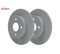X2 PCS REAR BRAKE DISC ROTORS SET L&R SIDES 24.0310-0251.1 ATE I