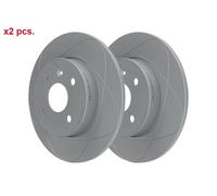 X2 PCS REAR BRAKE DISC ROTORS SET L&R SIDES 24.0310-0291.1 ATE I