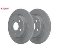 X2 PCS REAR BRAKE DISC ROTORS SET L&R SIDES 24.0312-0188.1 ATE I