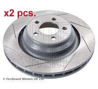 X2 PCS REAR BRAKE DISC ROTORS SET L&R SIDES ADA104361 BLUE PRINT I