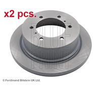 X2 PCS REAR BRAKE DISC ROTORS SET L&R SIDES ADC44335 BLUE PRINT I