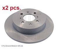 X2 PCS REAR BRAKE DISC ROTORS SET L&R SIDES ADH24381 BLUE PRINT I