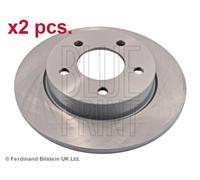 X2 PCS REAR BRAKE DISC ROTORS SET L&R SIDES ADM543115 BLUE PRINT I