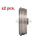 X2 PCS REAR BRAKING DRUM BRAKE DRUM X2 PCS SET 0 986 477 287 BOSCH I