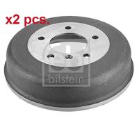 X2 PCS REAR BRAKING DRUM BRAKE DRUM X2 PCS SET 18493 FEBI BILSTEIN I
