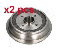 X2 PCS REAR BRAKING DRUM BRAKE DRUM X2 PCS SET 56-00-0602C ASHIKA I