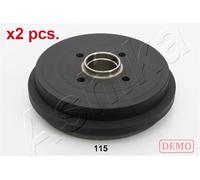 X2 PCS REAR BRAKING DRUM BRAKE DRUM X2 PCS SET 56-01-115C ASHIKA I