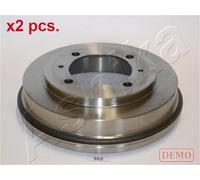 X2 PCS REAR BRAKING DRUM BRAKE DRUM X2 PCS SET 56-05-502C ASHIKA I