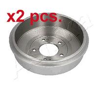 X2 PCS REAR BRAKING DRUM BRAKE DRUM X2 PCS SET 56-H0-002C ASHIKA I