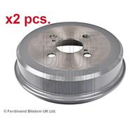 X2 PCS REAR BRAKING DRUM BRAKE DRUM X2 PCS SET ADT34723 BLUE PRINT I