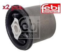 X2 PCS REAR FITS BOTH SIDES AXLE BEAM MOUNTING BUSH PAIR 176694 FEBI BILSTEIN