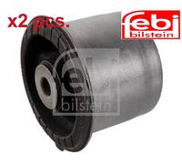 X2 PCS REAR FITS BOTH SIDES AXLE BEAM MOUNTING BUSH PAIR 178703 FEBI BILSTEIN
