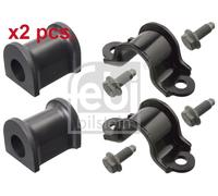 X2 PCS REAR FITS BOTH SIDES MOUNTING STABILISER BAR 106260 FEBI BILSTEIN I
