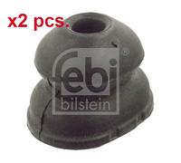 X2 PCS REAR FITS BOTH SIDES RUBBER BUFFER SET SUSPENSION 08681 FEBI BILSTEIN