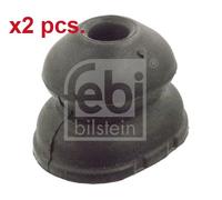 X2 PCS REAR FITS BOTH SIDES RUBBER BUFFER SET SUSPENSION 08681 FEBI BILSTEIN