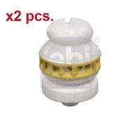 X2 PCS REAR FITS BOTH SIDES RUBBER BUFFER SET SUSPENSION 102676 FEBI BILSTEIN