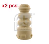 X2 PCS REAR FITS BOTH SIDES RUBBER BUFFER SET SUSPENSION 23410 FEBI BILSTEIN