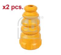 X2 PCS REAR FITS BOTH SIDES RUBBER BUFFER SET SUSPENSION 39010 FEBI BILSTEIN