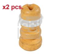 X2 PCS REAR FITS BOTH SIDES RUBBER BUFFER SET SUSPENSION 44904 FEBI BILSTEIN