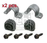 X2 PCS REAR FITS BOTH SIDES STABILISER BUSH MOUNTING BEARING SET 23606 FEBI B