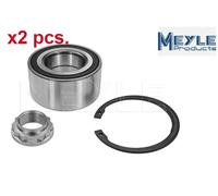 X2 PCS REAR FITS BOTH SIDES WHEEL HUB BEARING 300 750 0001 MEYLE I