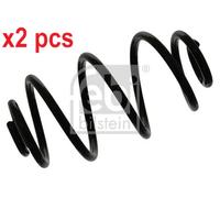 X2 PCS REAR LEFT AND RIGHT 46810 SUSPENSION SPRING FEBI BILSTEIN