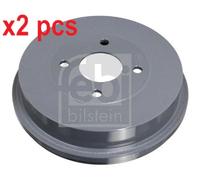 X2 PCS REAR LEFT AND RIGHT BRAKE DRUM 05668