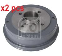 X2 PCS REAR LEFT AND RIGHT BRAKE DRUM 09029