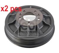 X2 PCS REAR LEFT AND RIGHT BRAKE DRUM 171086