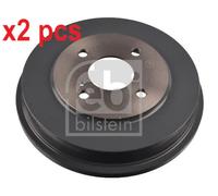 X2 PCS REAR LEFT AND RIGHT BRAKE DRUM 178514