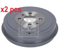 X2 PCS REAR LEFT AND RIGHT BRAKE DRUM 183929