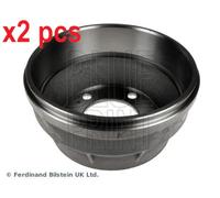 X2 PCS REAR LEFT AND RIGHT FITS FOR NISSAN BRAKE DRUM ADN14715 BLUE PRINT