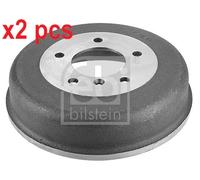 X2 PCS REAR LEFT AND RIGHT FITS MERCEDES-BENZ BRAKE DRUM 18493 FEBI BILSTEIN