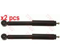 X2 PCS REAR LEFT AND RIGHT JGT381T SHOCK ABSORBER TRW