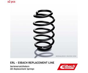 X2 PCS REAR LEFT AND RIGHT R22953 SUSPENSION SPRING EIBACH