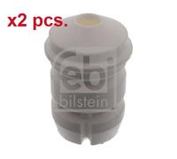 X2 PCS REAR RUBBER BUFFER SET SUSPENSION 12296 FEBI BILSTEIN I