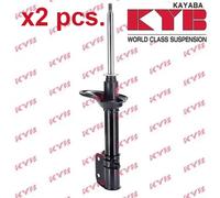 X2 PCS REAR SHOCK ABSORBER SET LEFT & RIGHT 334110 KYB I