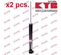X2 PCS REAR SHOCK ABSORBER SET LEFT & RIGHT 344806 KYB I