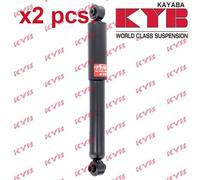 X2 PCS REAR SHOCK ABSORBER SET RIGHT & LEFT 343415 KYB I
