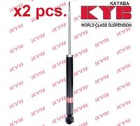X2 PCS REAR SHOCK ABSORBER SET RIGHT & LEFT 343482 KYB I