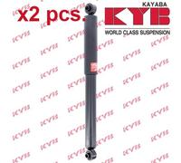 X2 PCS REAR SHOCK ABSORBER SET RIGHT & LEFT 343484 KYB I