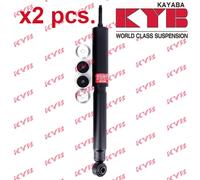 X2 PCS REAR SHOCK ABSORBER SET RIGHT & LEFT 344296 KYB I