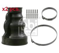 X2 PCS REAR WHEEL DRIVE | BELLOW 01758 FEBI BILSTEIN I