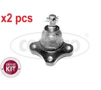 X2 PCS UPPER BOTH SIDES L&R 49400076 FITS FORD RANGER 2.5 BALL JOINT CORTECO