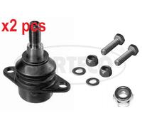 X2 PCS UPPER BOTH SIDES L&R FITS LAND ROVER RANGE BALL JOINT 49395932 CORTECO
