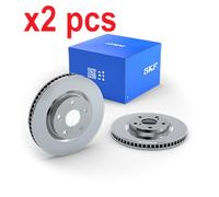 X2 PCS VKBD 80036 V2 BRAKE DISC FITS FOR SKF